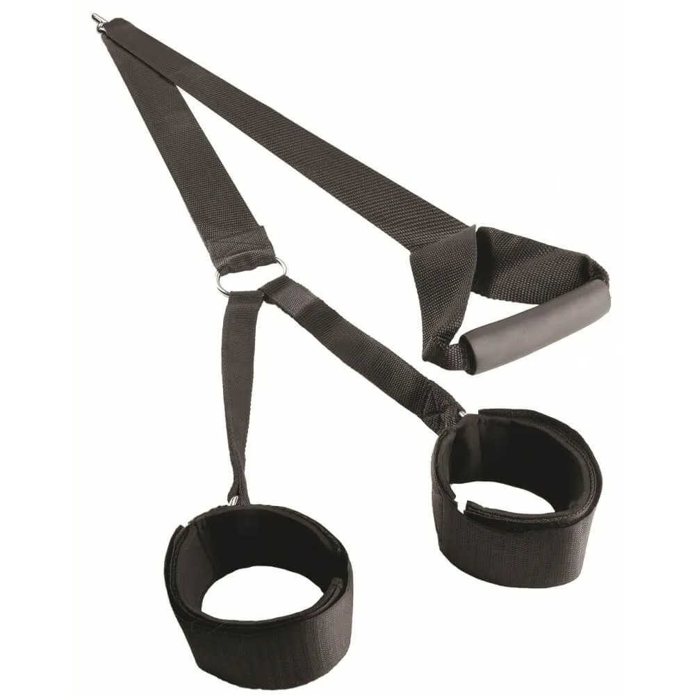 ремни для фиксации pipedream fantasy strap, черные в Краснодаре