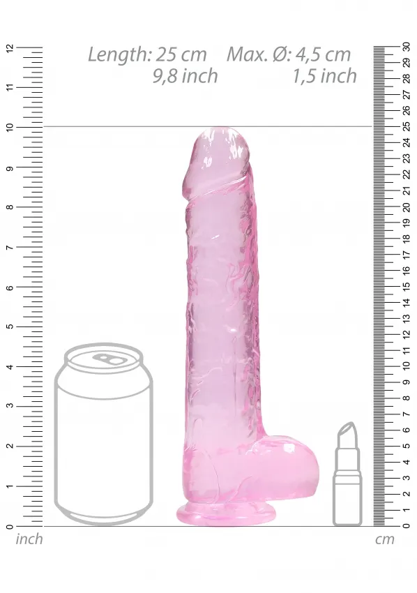 фаллоимитатор 23 см. realistic dildo with balls в Краснодаре