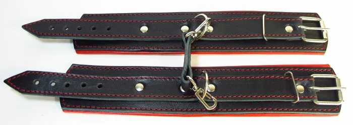 оковы на ноги с красным подкладом 56008ars в Краснодаре