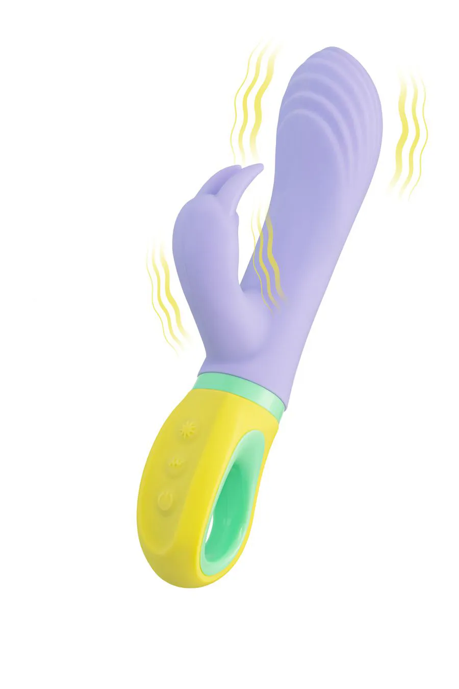 вибромассажер для точки g с клиторальной стимуляцией, flovetta wisteria, силикон, фиолетовый, 18,5 с в Краснодаре