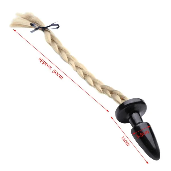 анальная пробка с хвостом "blondy" 47008-mm в Краснодаре