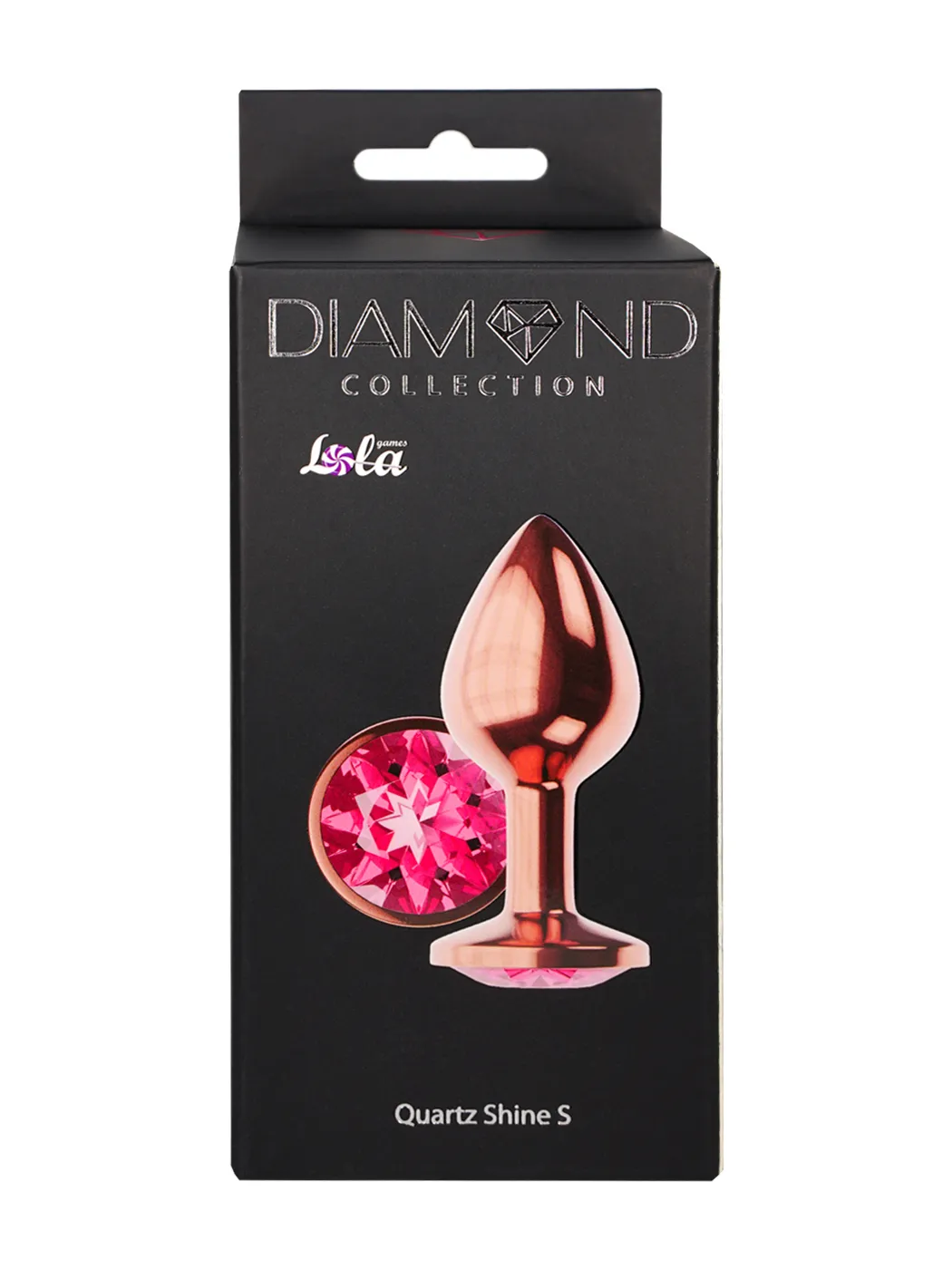 анальная пробка diamond quartz shine s розовое золото 4023-01lola в Краснодаре