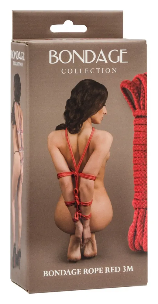веревка bondage collection red 3m 1041-04lola в Краснодаре