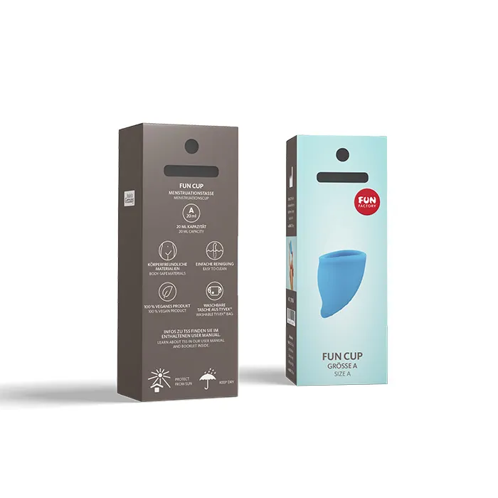 Менструальная чаша FUN CUP «РАЗМЕР A» (бирюзовый)/95005