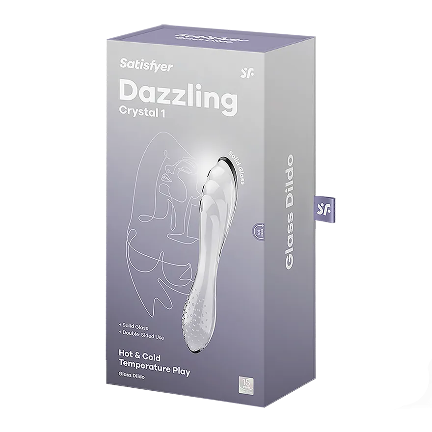 фаллоимитатор satisfyer dazzling crystal 1 transparent 045658sa в Краснодаре