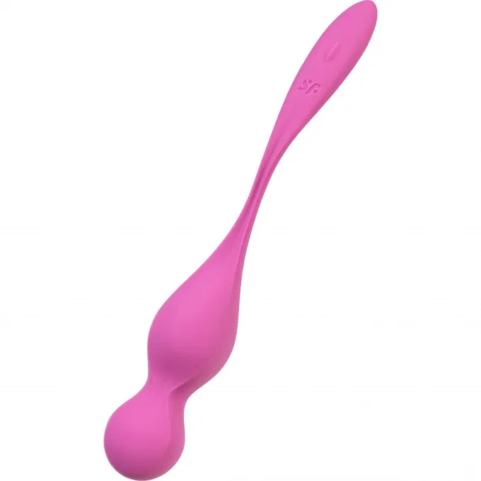 вагинальные шарики с вибрацией satisfyer love birds 1 connect app, розовый, 22,2 см в Краснодаре