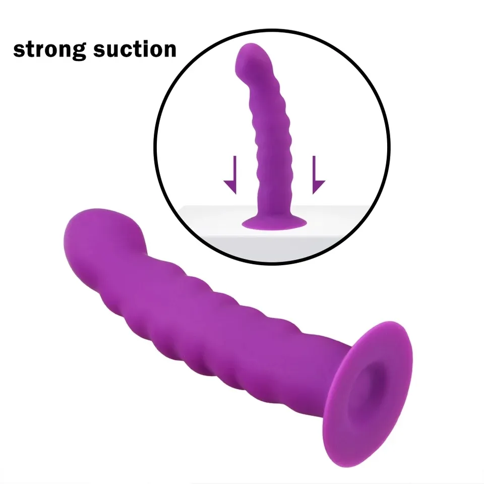 фаллоимитатор анальный силиконовый  пурпурный, 15 см х 2.5 см 47532-mm в Краснодаре