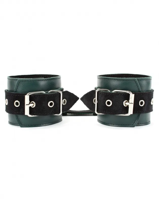 оковы на ноги  lady's arsenal изумруд из кожи и замши 67025ars в Краснодаре