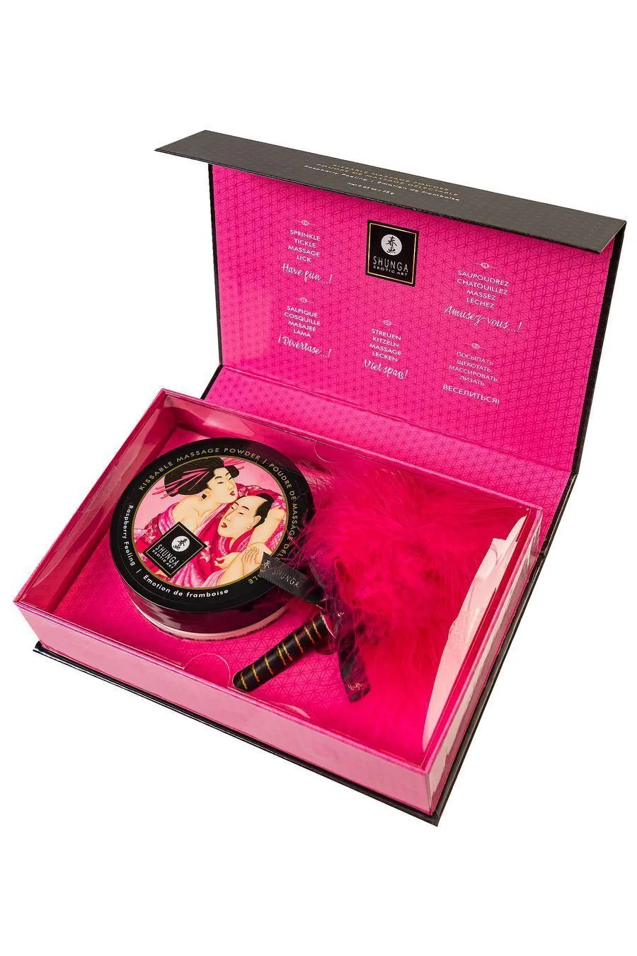 пудра для тела shunga «малина», (raspberry), 75 гр. в Краснодаре