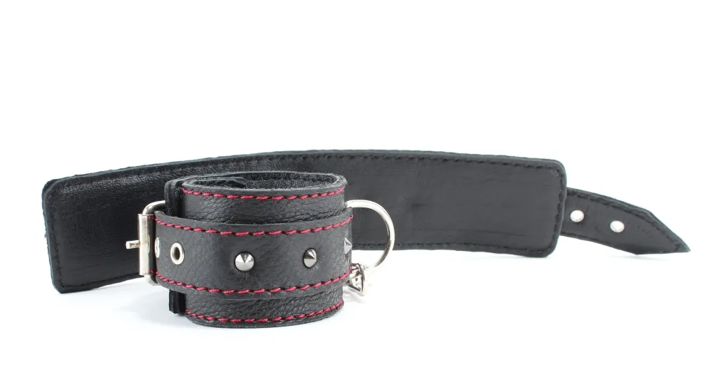 наручники из натуральной кожи с шипами 51034ars в Краснодаре