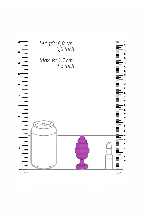 анальная пробка large ribbed diamond heart plug в Краснодаре