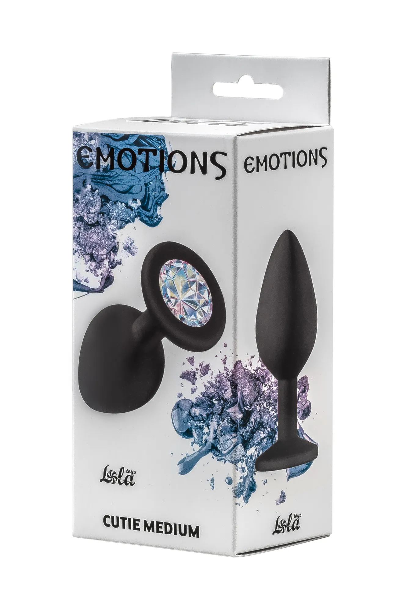 анальная пробка emotions cutie medium black moonstone crystal 4012-08lola в Краснодаре