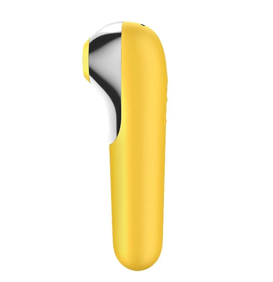 вакуум-волновой бесконтактный стимулятор клитора satisfyer dual love, жёлтый в Краснодаре