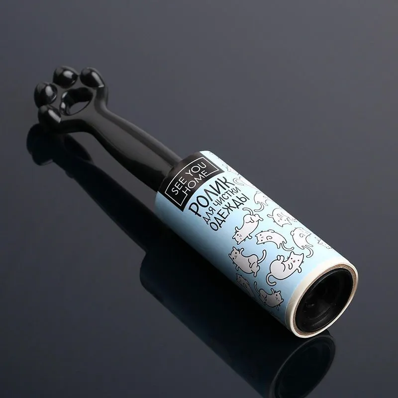 ролик для чистки одежды cats, 20 листов, черный в Краснодаре