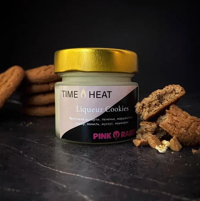 свеча ароматическая time heat "ликерное печенье" в Краснодаре