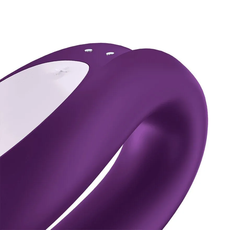 универсальный массажер для пар satisfyer double joy, фиолетовый в Краснодаре