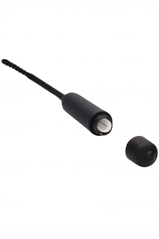 стимулятор уретры с вибрацией vibrating bullet plug with beaded tip в Краснодаре