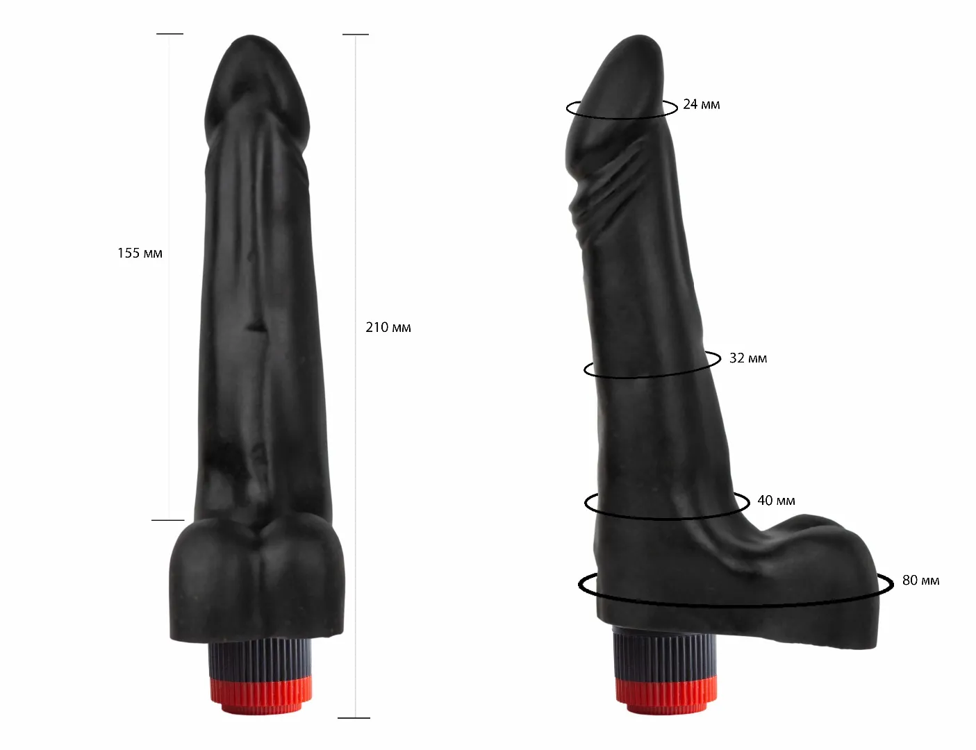 вибромассажер черный  415000ru в Краснодаре