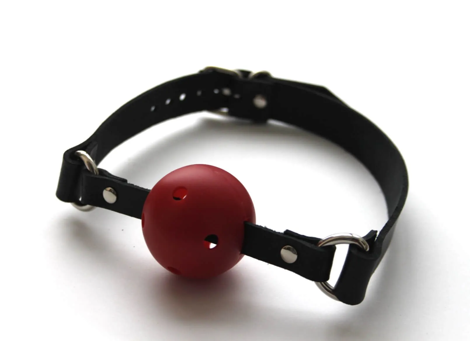 кляп-шарик pinkrabbit с кожаным ремешком в Краснодаре