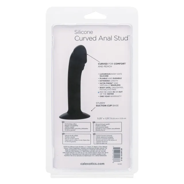 анальный фаллоимитатор silicone curved anal stud в Краснодаре
