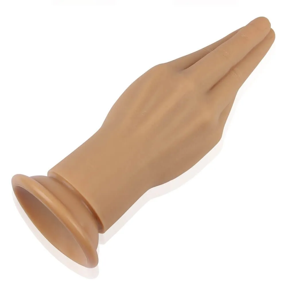 рука для фистинга lovetoy lovetoy silicone nature hand, телесная в Краснодаре