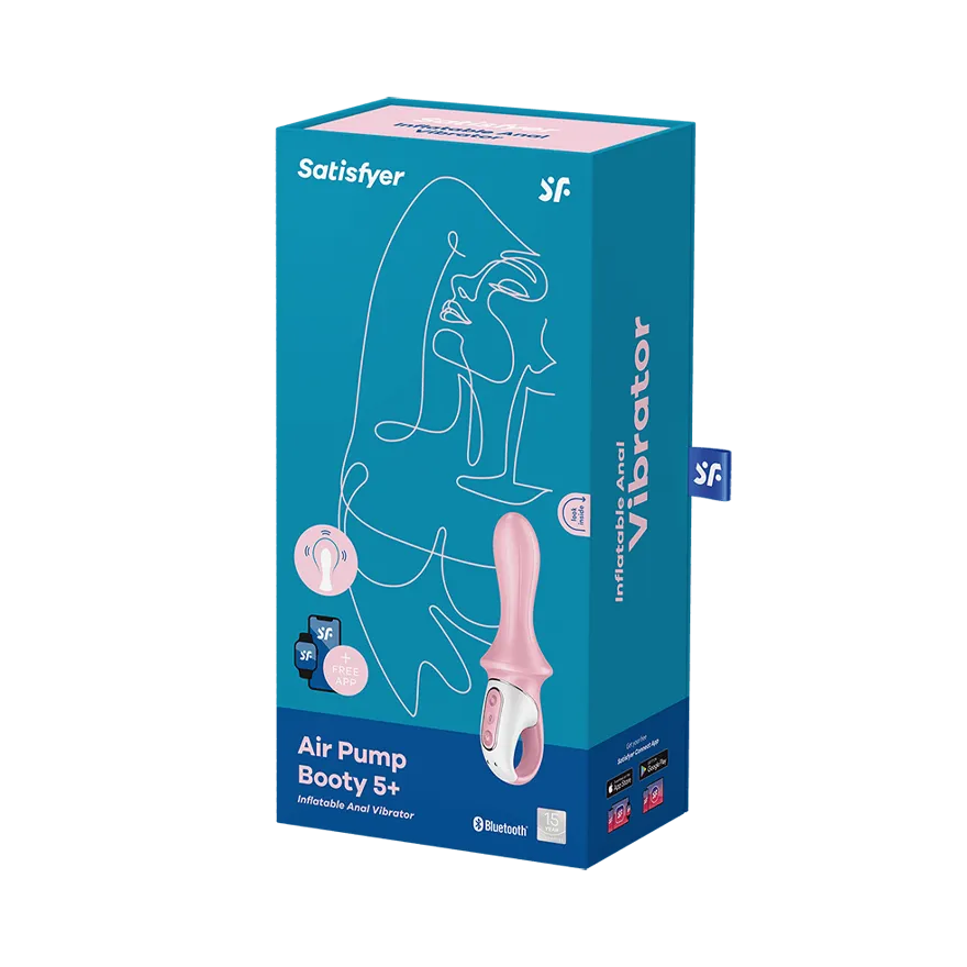 анальный вибратор satisfyer air pump booty 5+ red 038551sa в Краснодаре