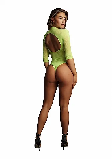 Эротическое боди с рукавами 3/4 - o/s в Краснодаре