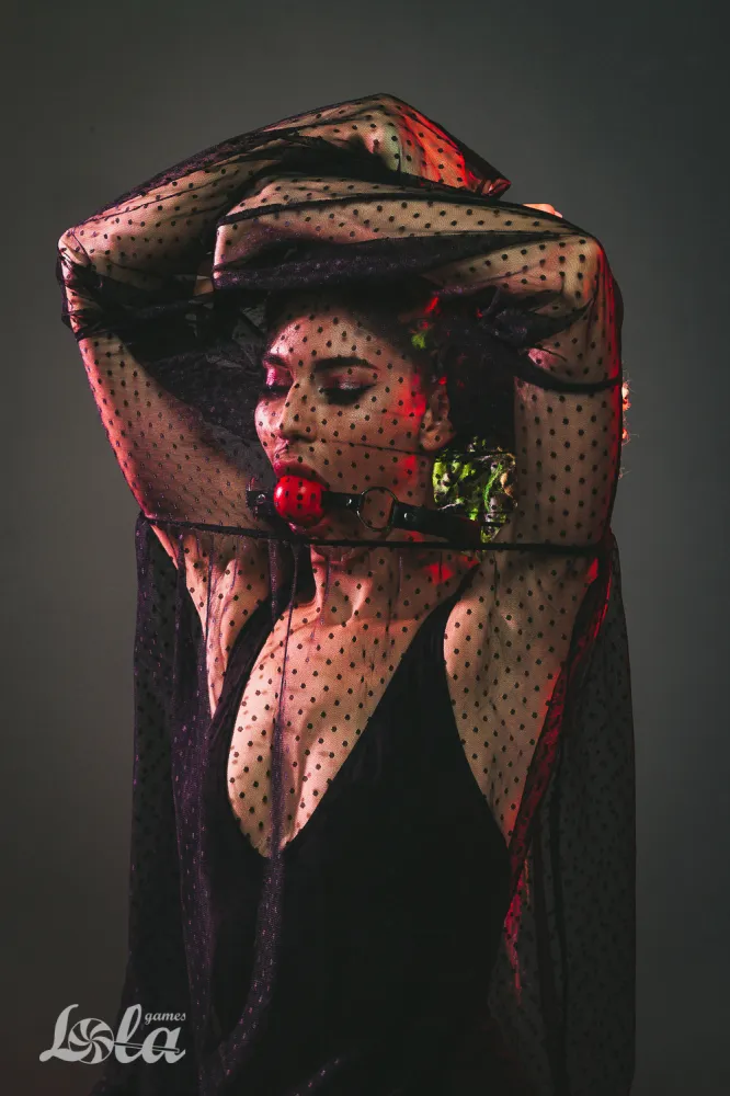 кляп party hard love spell red 1144-02lola в Краснодаре