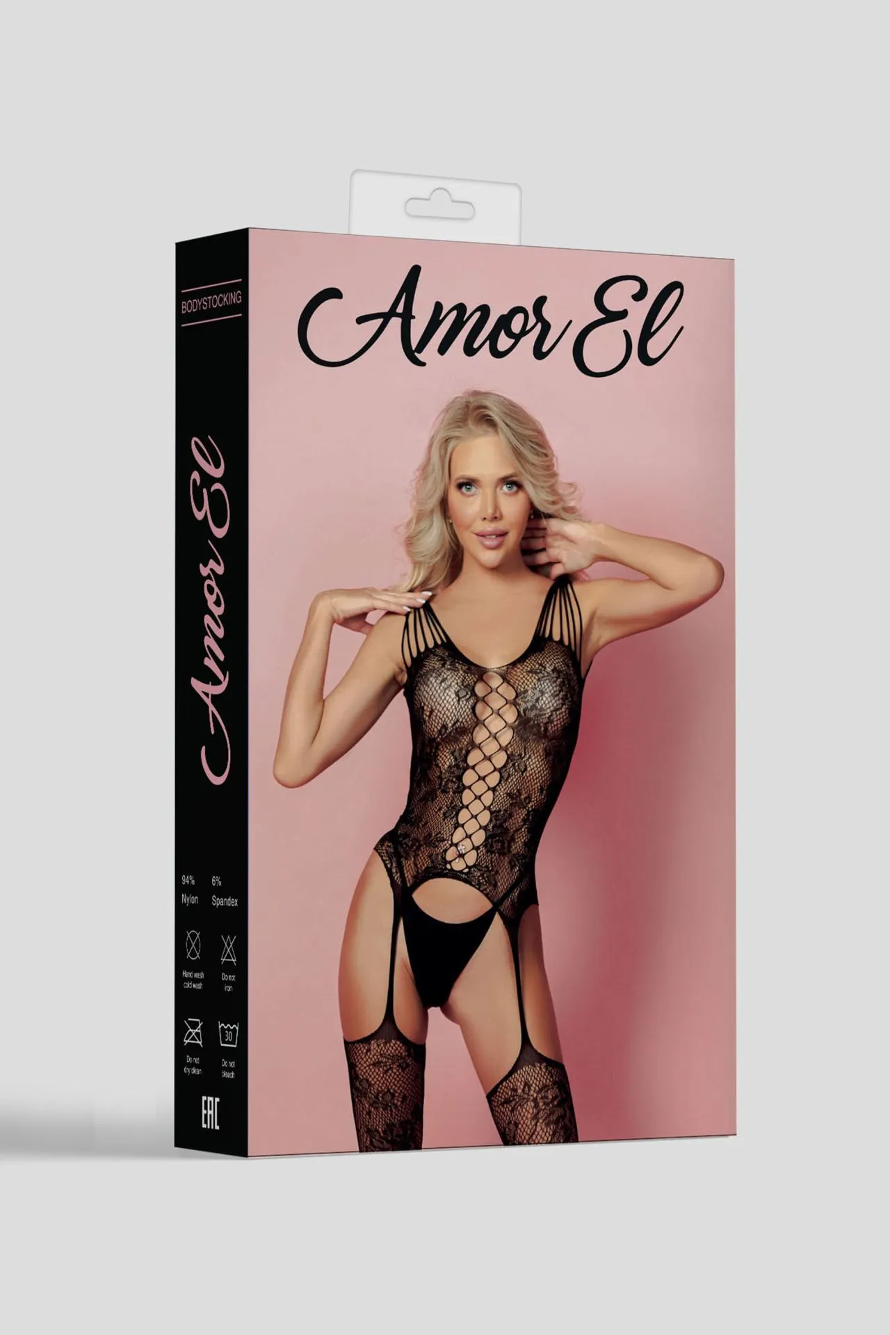 Эротическое кетсьюит (боди-комбинезон) ofelia s/l черный в Краснодаре