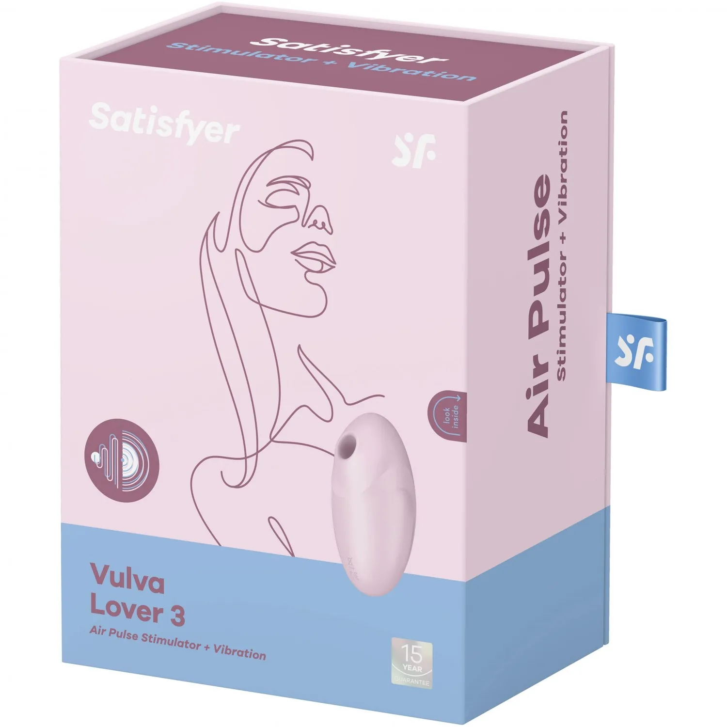 вакуумный массажер satisfyer vulva lover 3 pink 018652sa в Краснодаре