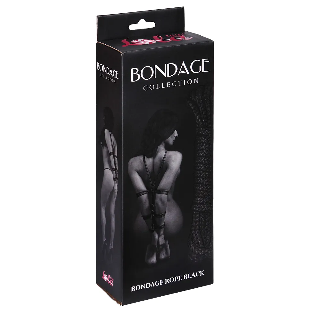 веревка bondage collection black 9м 1040-01lola в Краснодаре