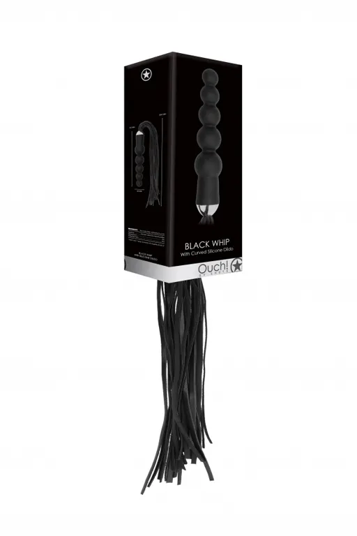 анальная елочка с плеткой  whip with curved silicone dildo в Краснодаре