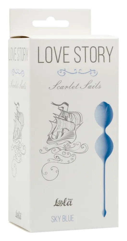 вагинальные шарики love story scarlet sails sky blue 3003-04lola в Краснодаре