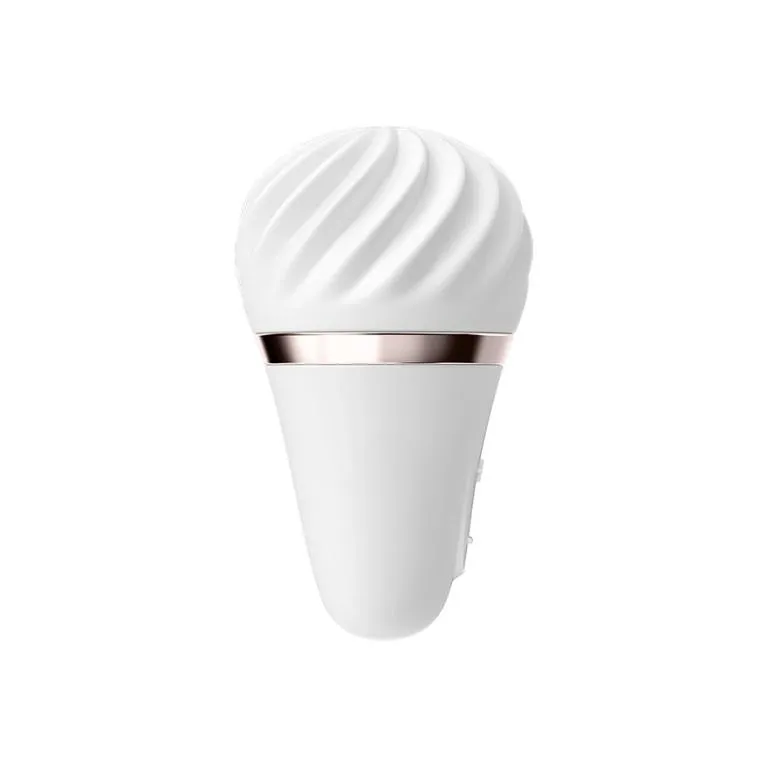 мини вибромассажер little wand - белый с серебряным в Краснодаре