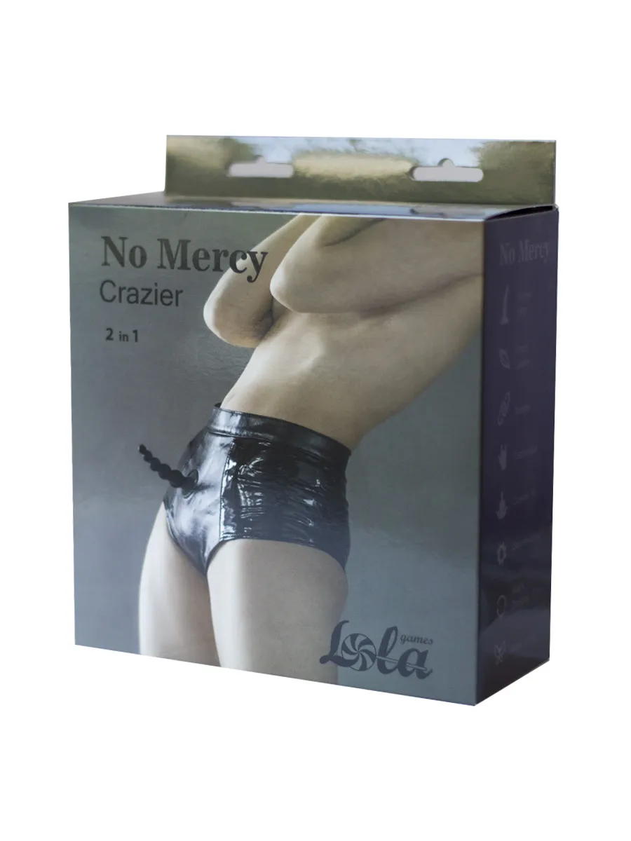 Набор Трусиков с Анальной Пробкой No Mercy Crazier S/M 3336-01lola