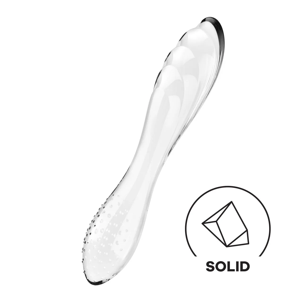 двухсторонний стеклянный стимулятор satisfyer dazzling crystal 1(прозрачный) в Краснодаре