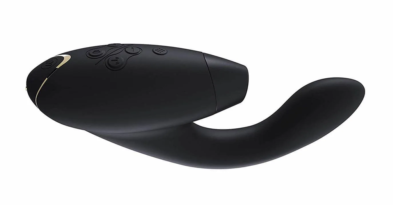 клиторальный стимулятор womanizer duo, черный в Краснодаре