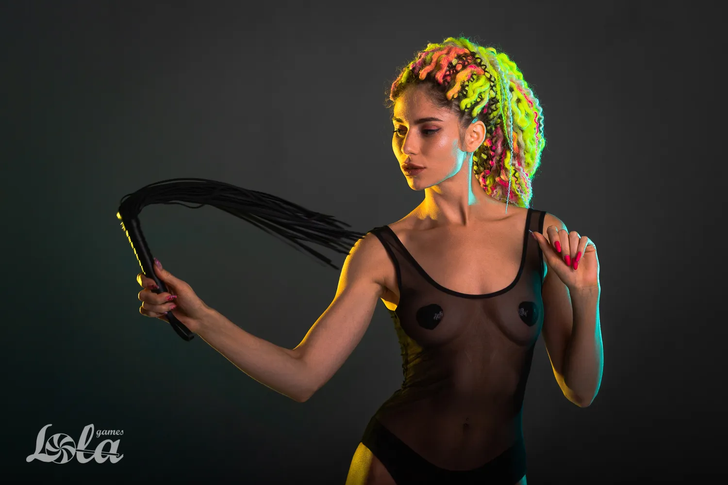 плеть party hard delight 1117-01lola в Краснодаре