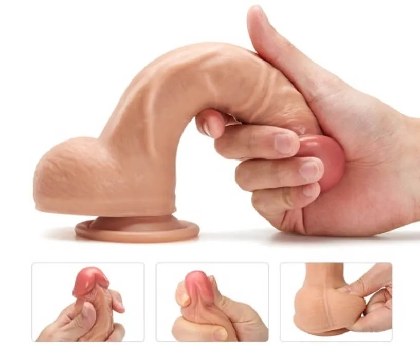 фаллоимитатор на присоске lovetoy nature cock 8 inch, телесный в Краснодаре