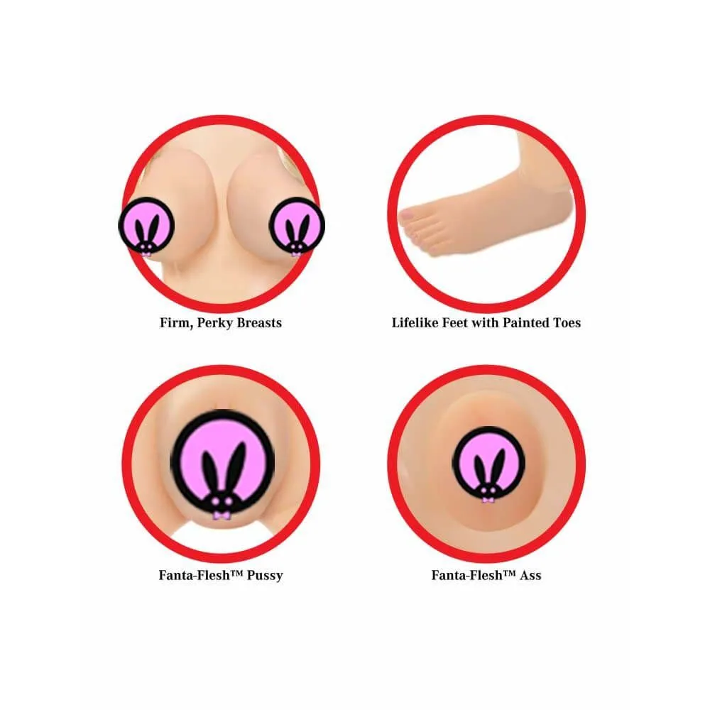 кукла pipedream kneeling nikki doggie style, телесная в Краснодаре