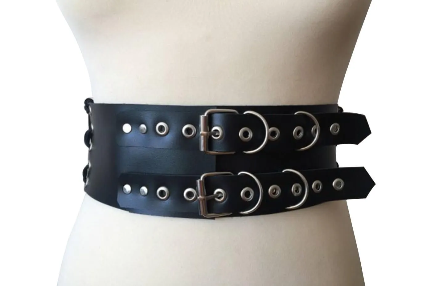 Эротическое корсет buckle up черный, размер m в Краснодаре