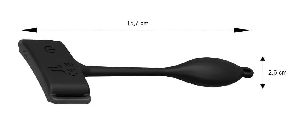 вибротрусики adrien lastic pan-t vibe, черные в Краснодаре