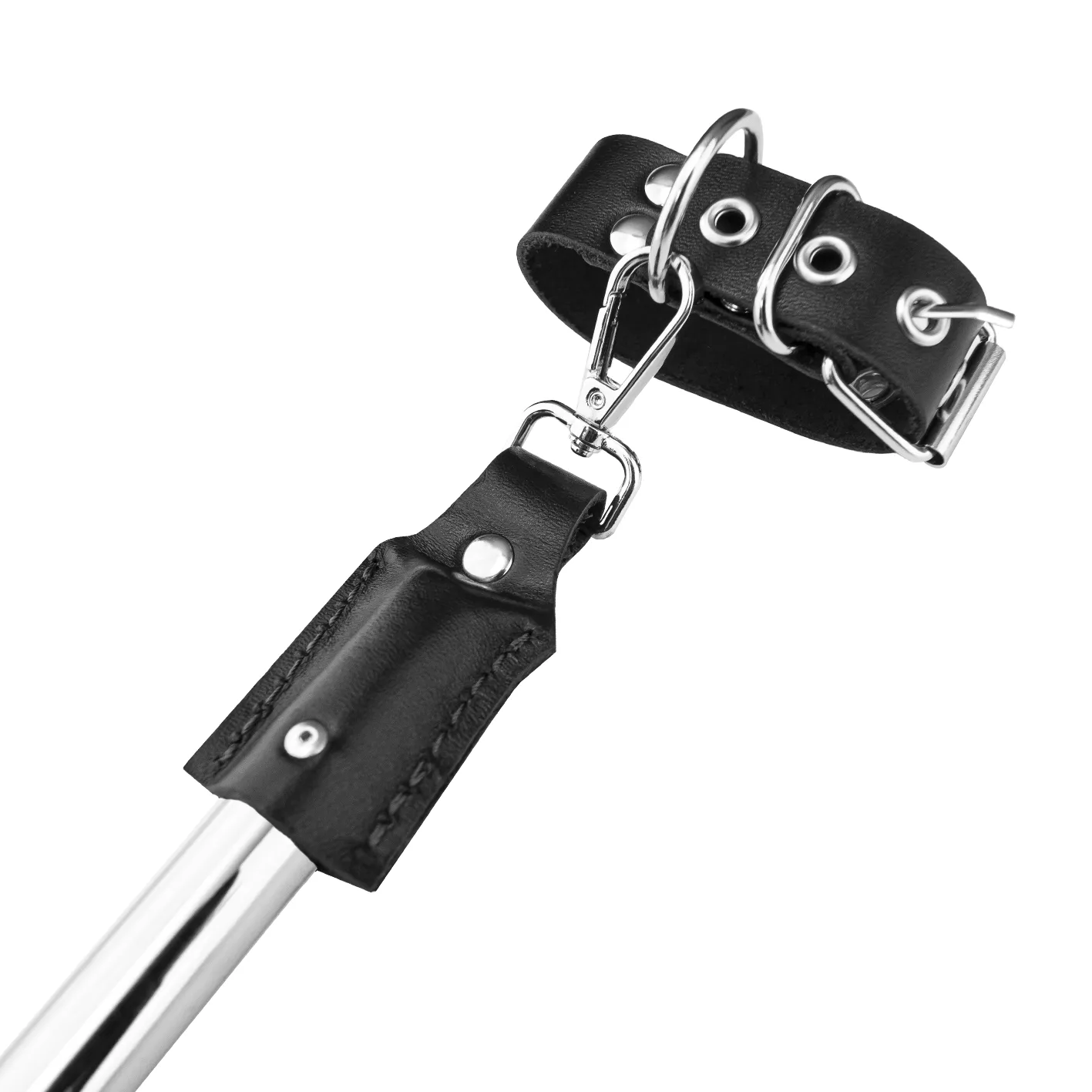 металлическая распорка с ошейником и наручниками pinkrabbit в Краснодаре