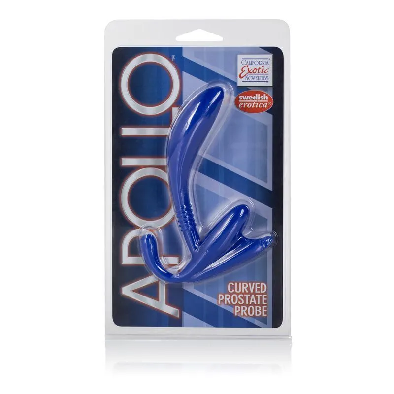 стимулятор простаты california exotic novelties curved prostate probe, синий в Краснодаре