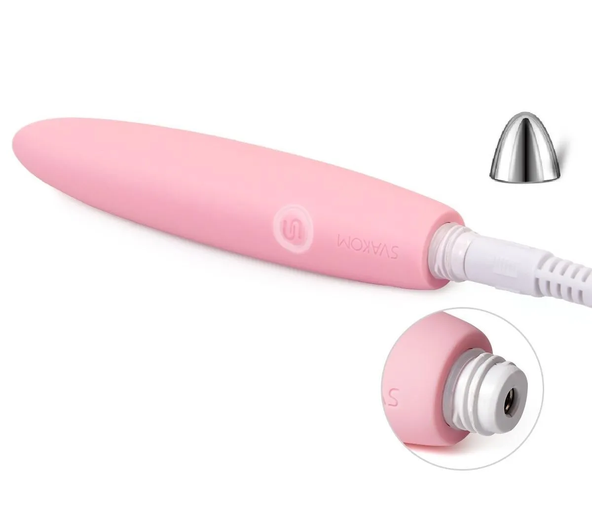 мини-вибромассажер svakom daisy, розовый в Краснодаре