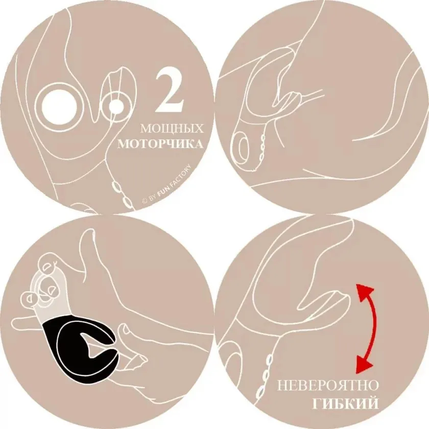 вибратор-кролик ff miss bi, черный. 1201808 в Краснодаре