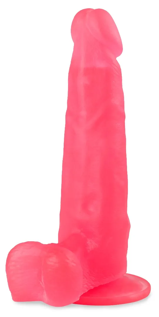Фаллоимитатор на присоске розовый 211800ru
