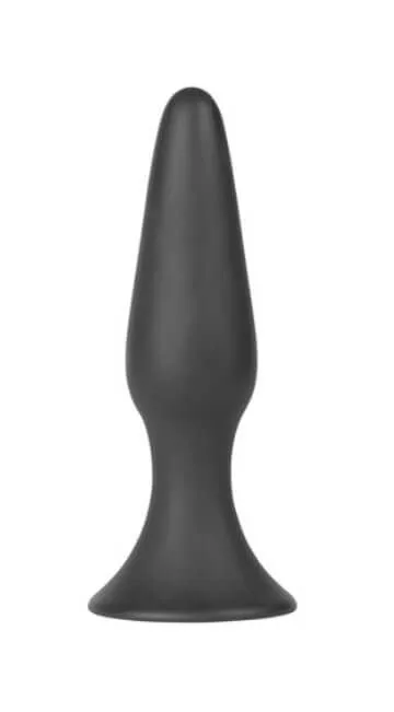 Анальная пробка Shots Media Silky Buttplug Small, черная
