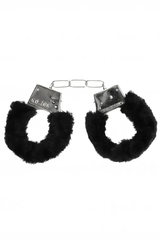 металлические наручники с меховой обивкой beginner's handcuffs furry в Краснодаре