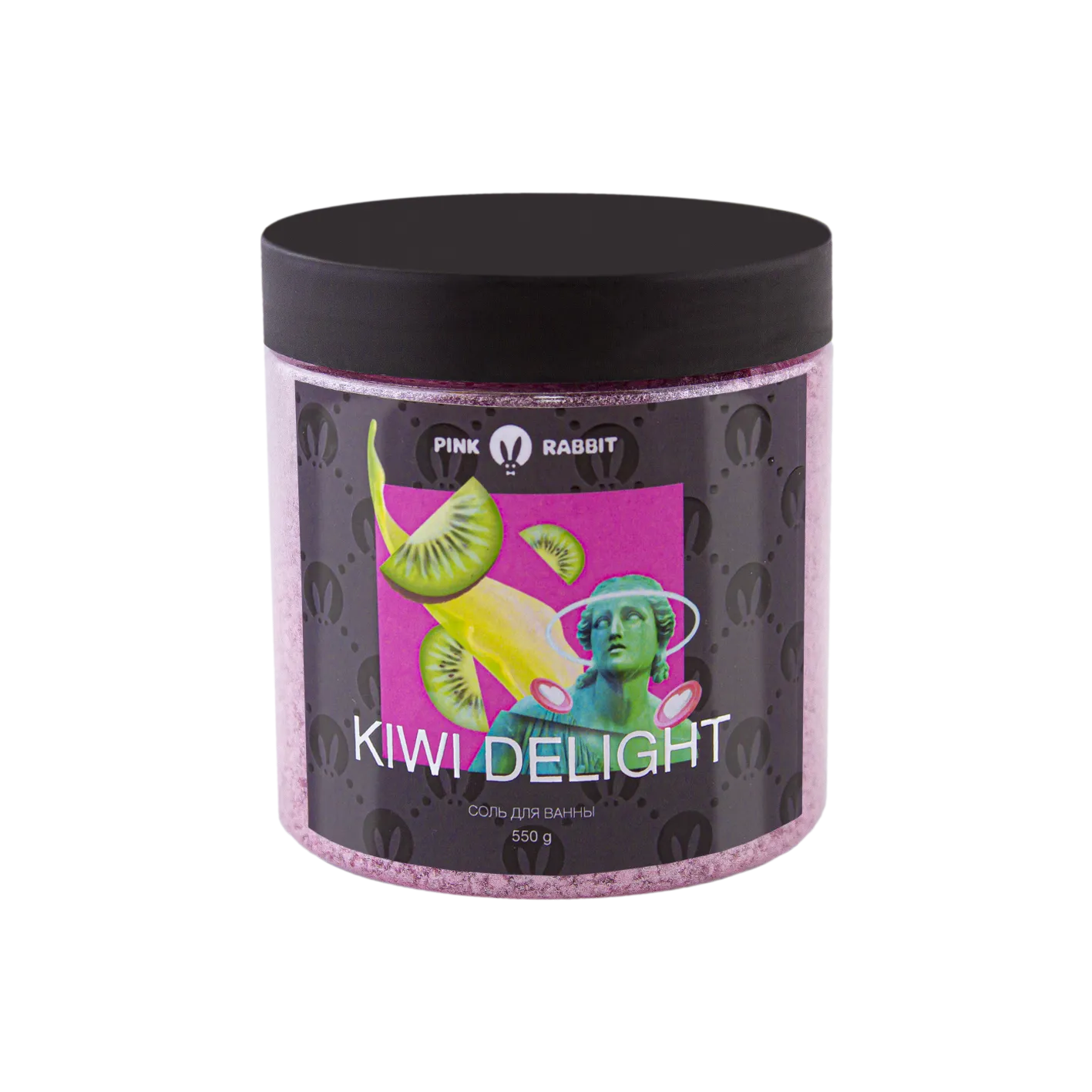 Соль для ванны PinkRabbit Kiwi Delight, 550 г